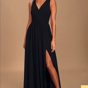 Lulus sleeveless black dress